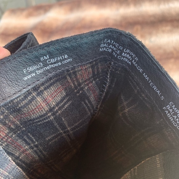 Born Basil Distressed Boot Black - Picture 9 of 10